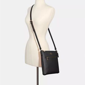 Black Coach Crossbody Purse